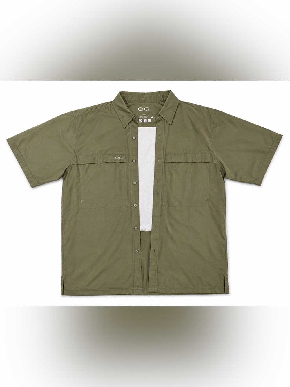 GameGuard Outdoor Performance Shirt Ventilated Short Sleeve Agave 2XL